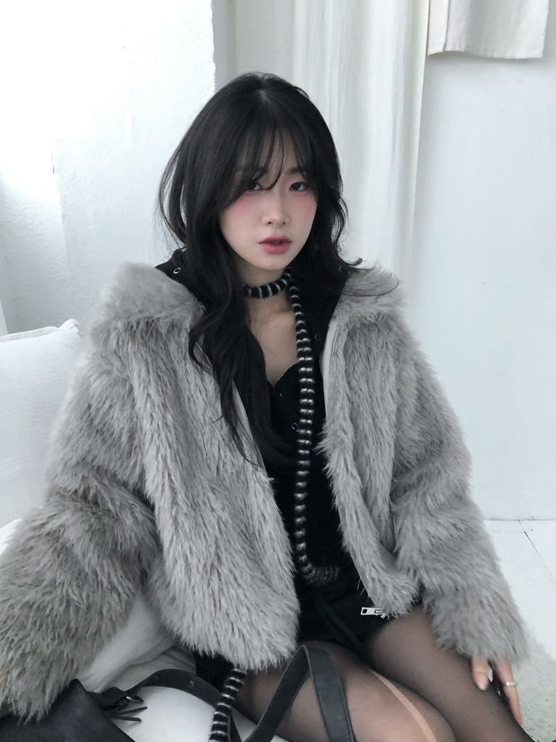 Swan Fur Jacket