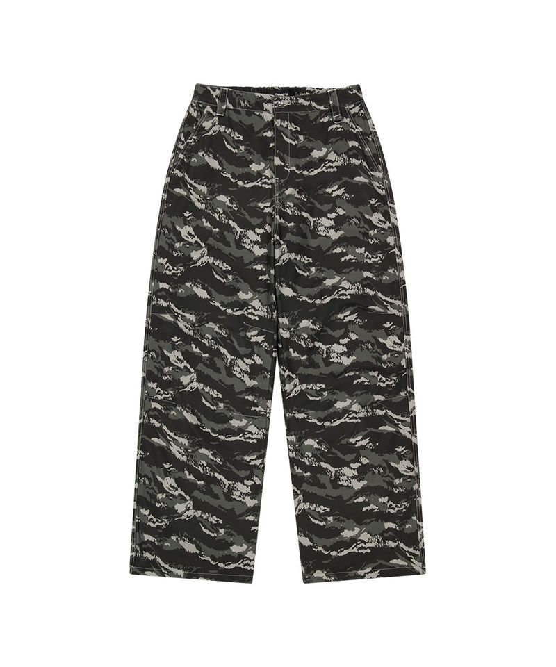TIGER CAMO WIDE PANTS