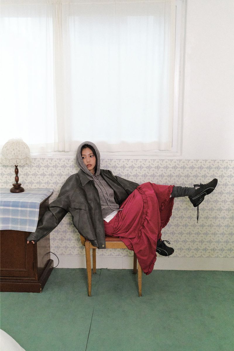 DUGGY（ダギー）の「Yoichi Frill Skirt (3color)（Skirts）」