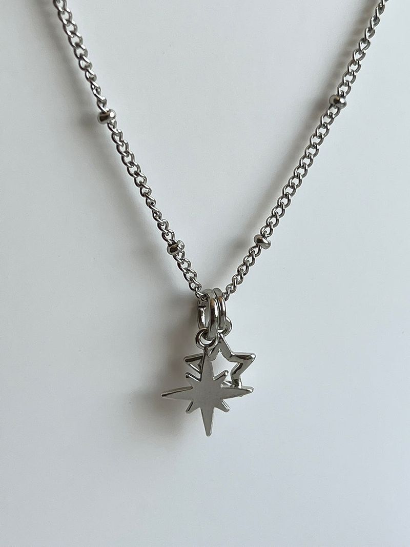Flash star necklace