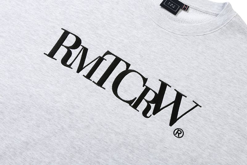 RECENT LOGO SWEAT SHIRT_LIGHT GREY
