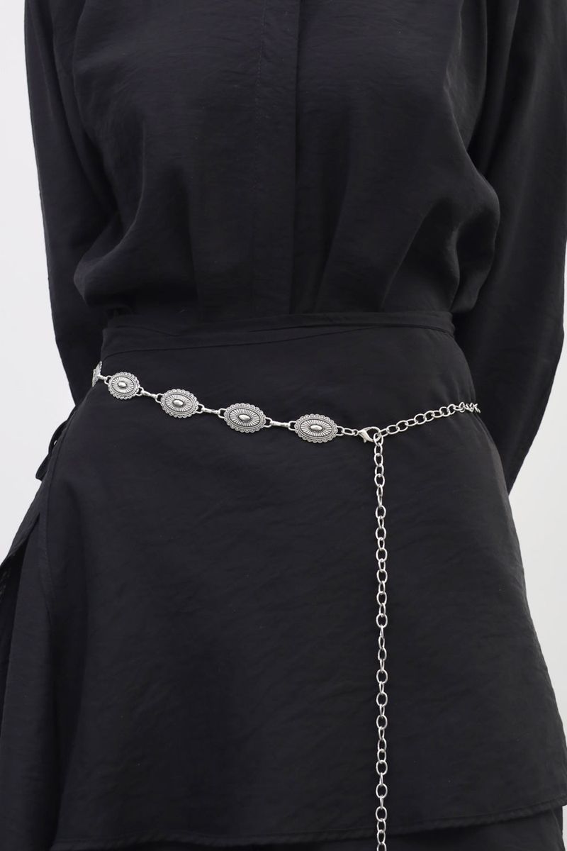 NONCODE（ノンコード）の「Abyss Silver Chain Belt（Fashion Accessories）」