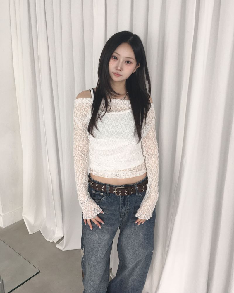 008 star denim pants