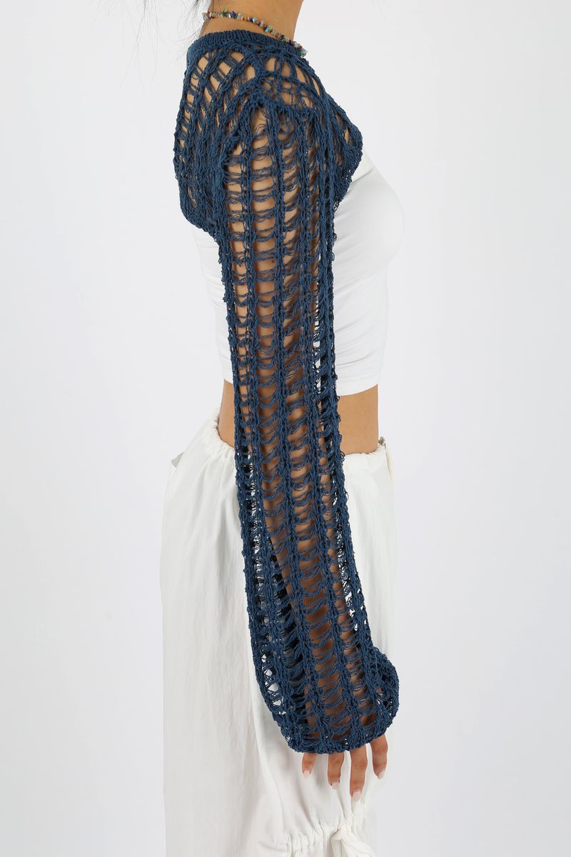 NET SUMMER KNIT BOLERO