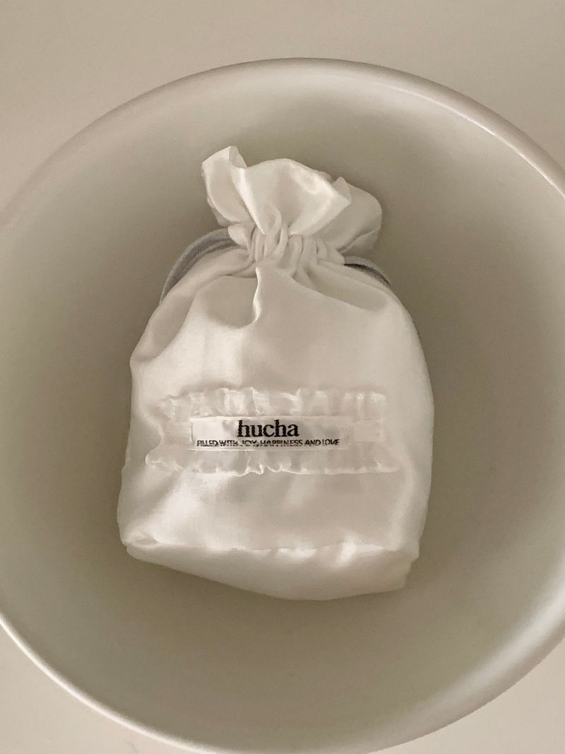 hucha compact race logo pouch 