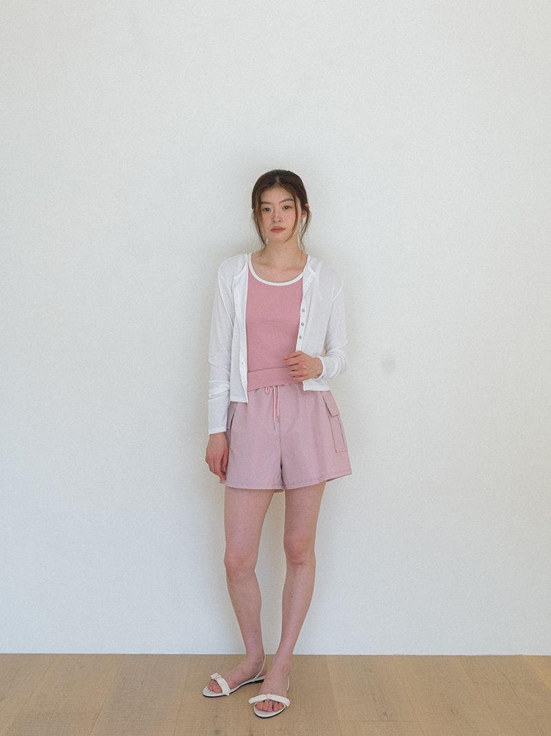 One-mile Cargo Shorts - Pink