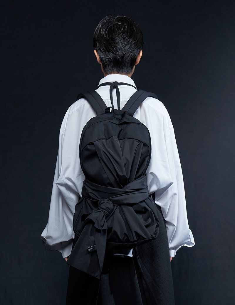 Knotted Backpack (Black)