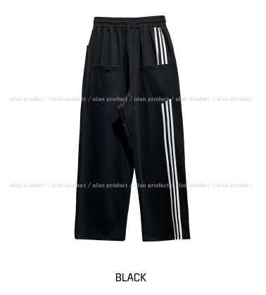 reverse pott track wide training pants