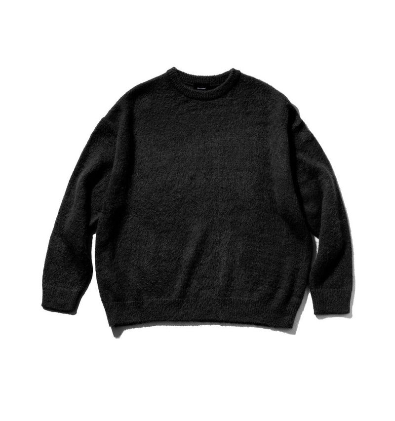 WOOL SOFT MOHAIR OVERSIZED KNIT