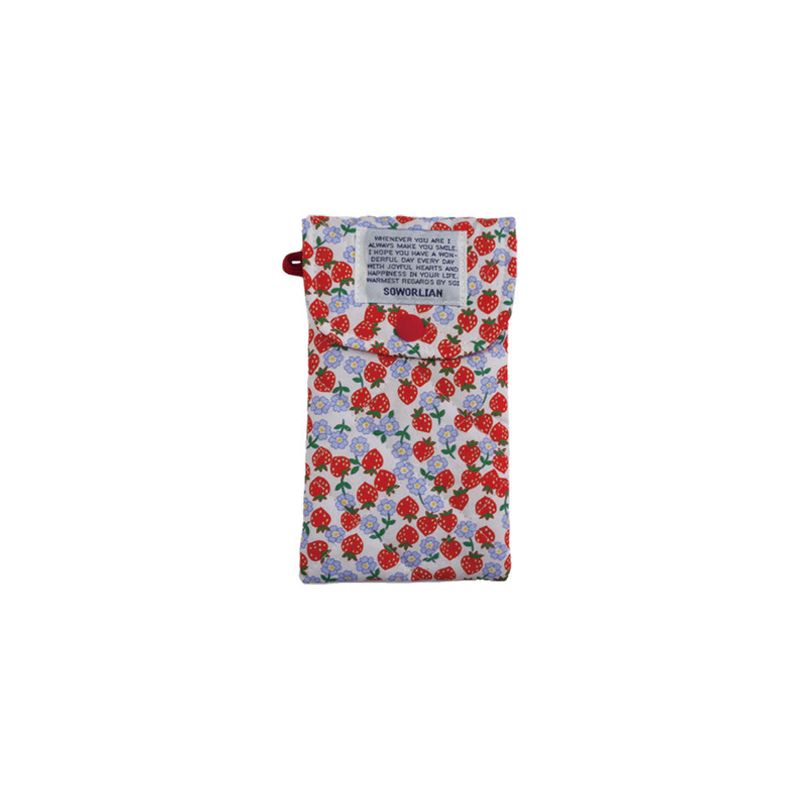 Soworlian(ソウォリアン)の「Pencil Pouch_Strawberry Farm / White(Miscellaneous Goods/Stationery)」