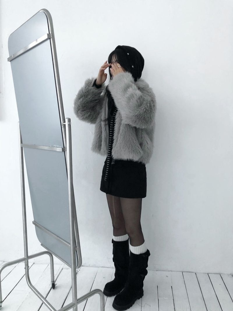 Swan Fur Jacket