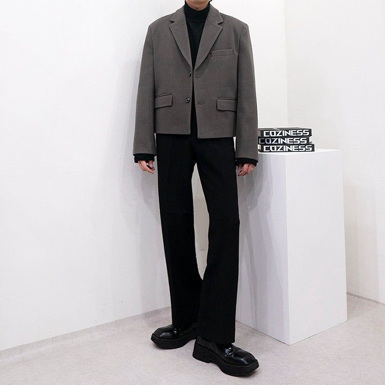 CR Roy wool crop jacket (3 colors)