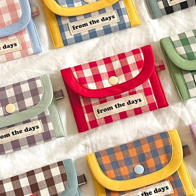 【MADE】Fabric Mini Card Wallet - S