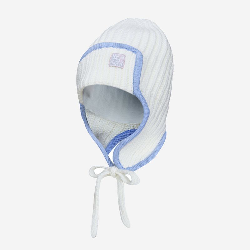 Edge Ear Flap Beanie (Cream)