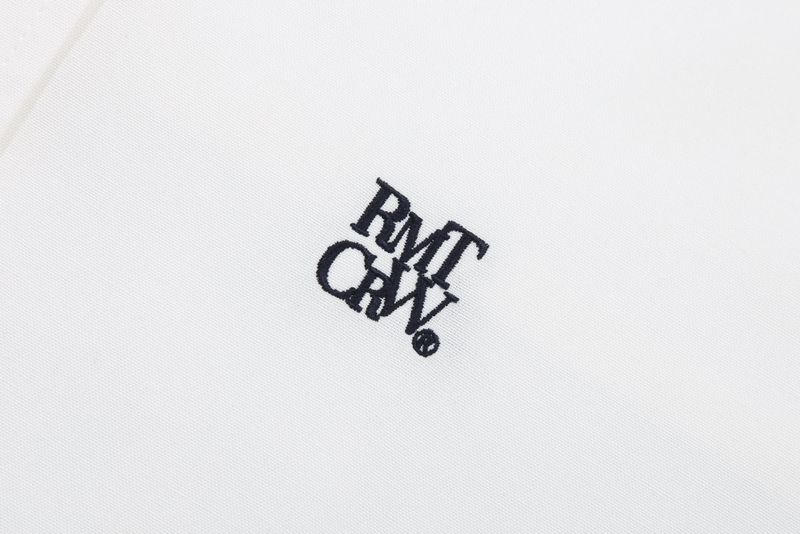 RECENT LOGO HALF SHIRT_WHITE