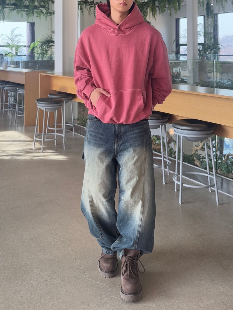Prine Cut Curved Denim (No.840)