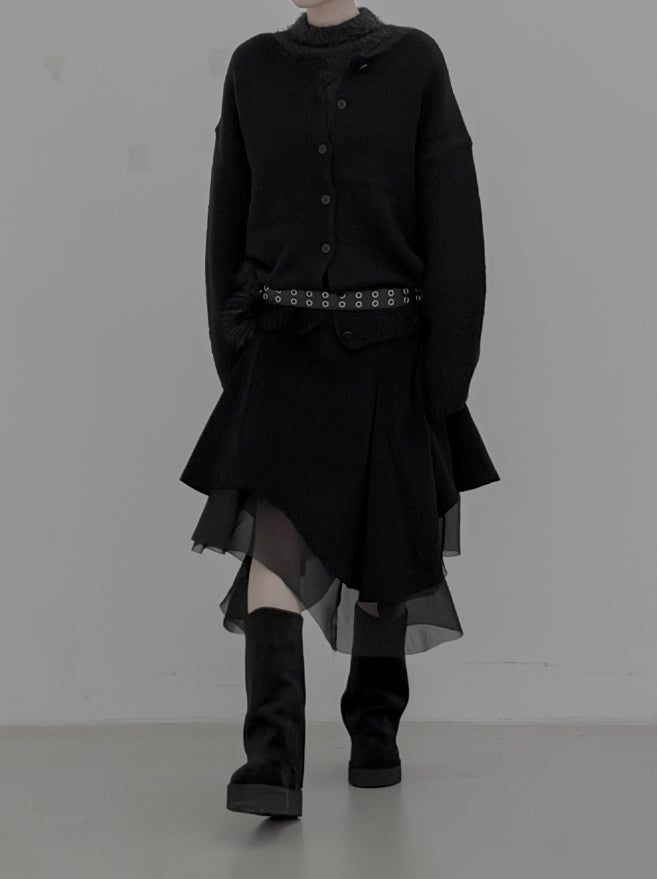 S Basic Knit Cardigan