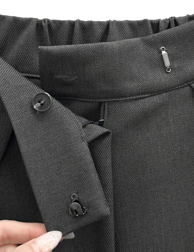 Zvel Inverted Pleated Slacks