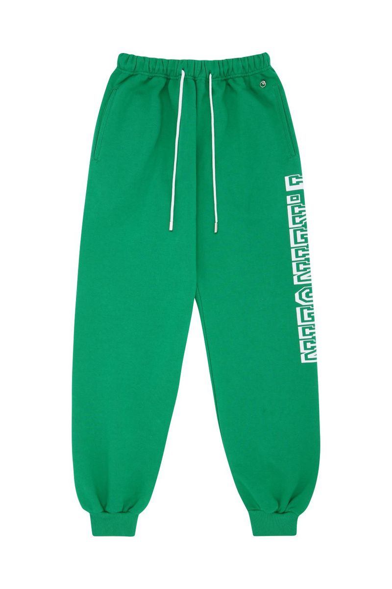 P:ReinSein（レインセイン）の「Green Graphic Jogger Pants（Pants）」