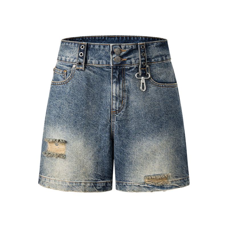 Aesir Studios（アースィア・スタジオ）の「UNISEX - Distressed Short（Pants）」