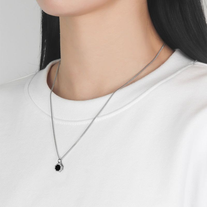 PIXEL CIRCLE NEC SILVER925