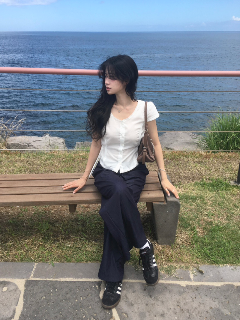 Anna Short Sleeve Blouse