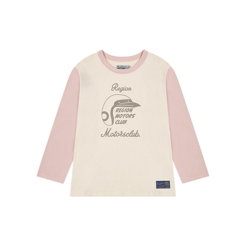safarispot（サファリスポット）の「 1/2 REGION MOTORS CLUB RUGBY LONG SLEEVE (PEACH)（Tops）」