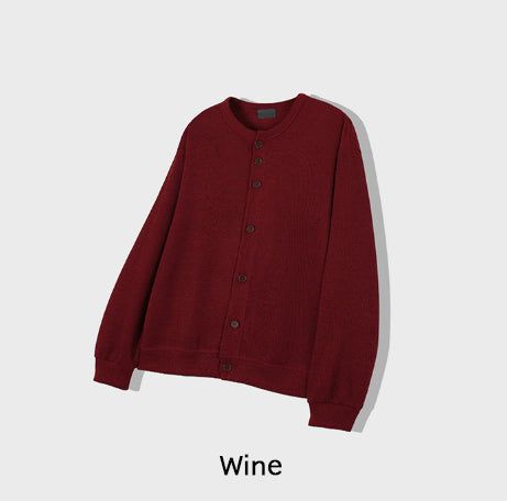 Soba Ribbed Round Cardigan