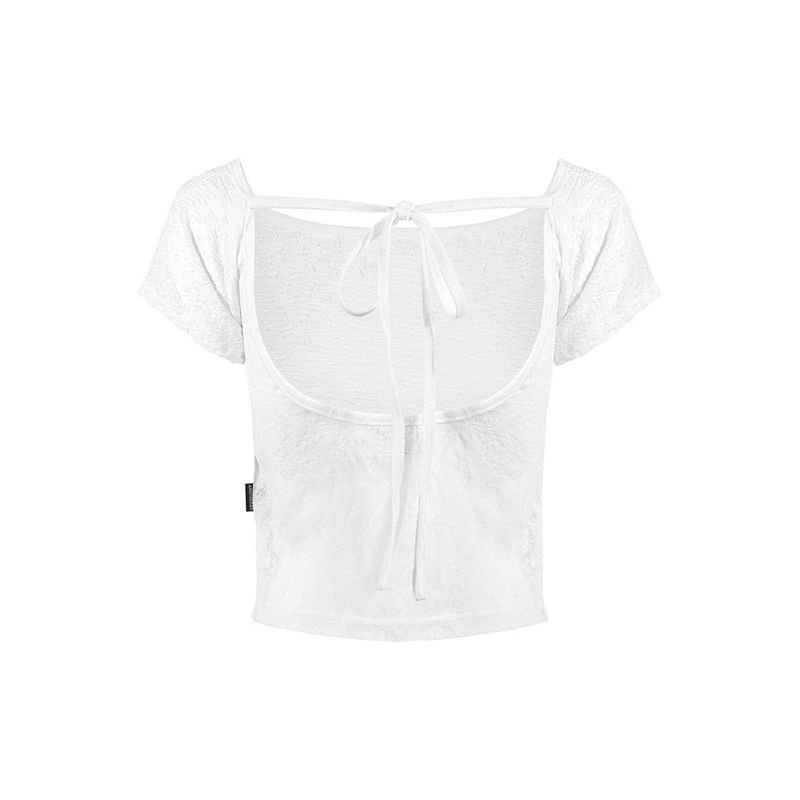 ANOTHERA（アナザーエー）の「SPUARE NECK  BACKLESS RAGLAN TOP_White（Tops）」