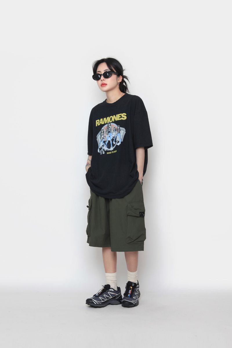 lil cargo half pants