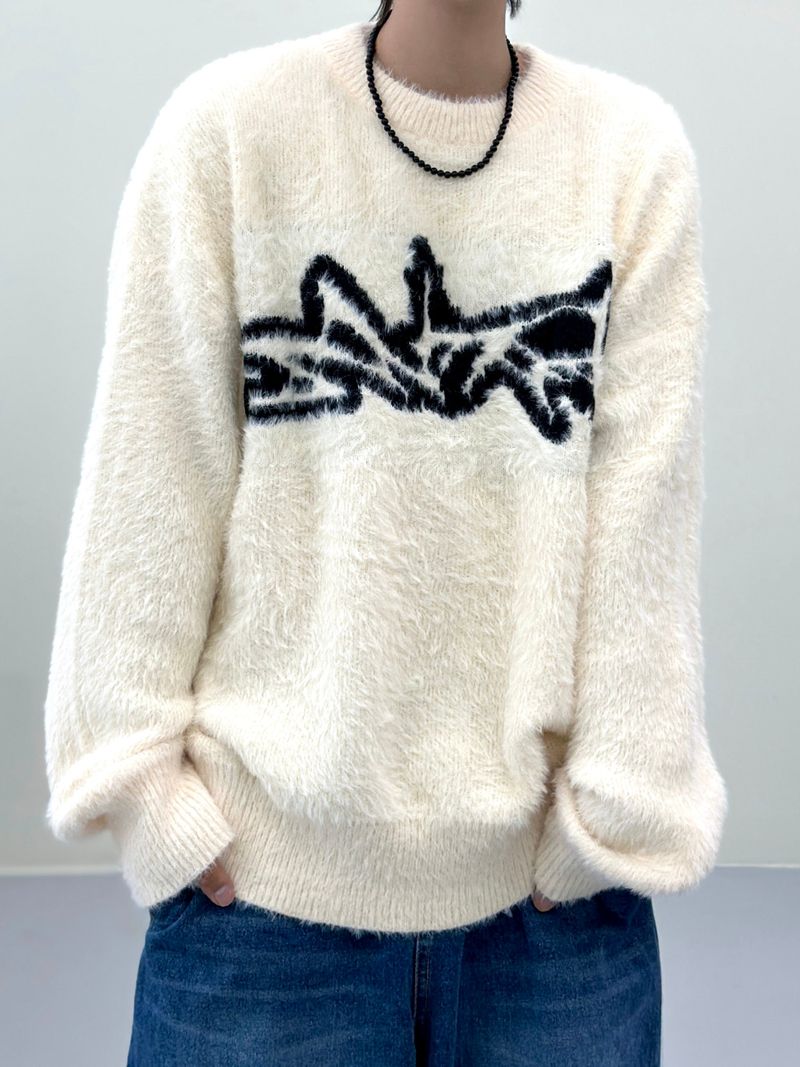 Angora Architecture Graphic Knit 5C