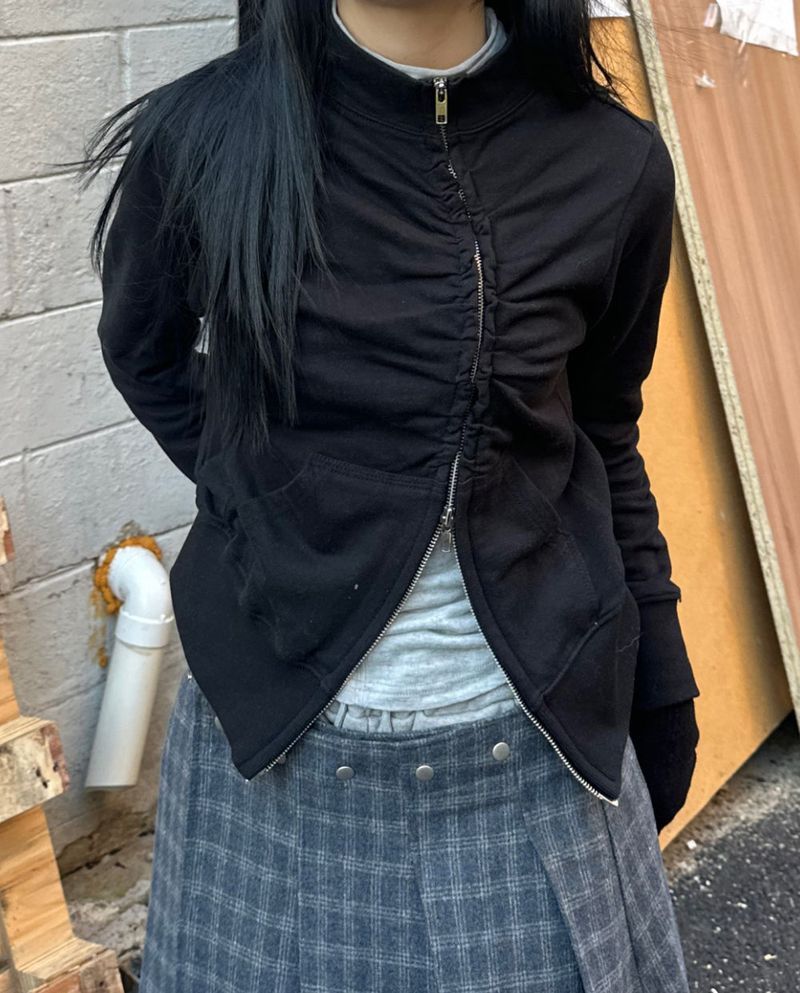  WAVE EYELET JACKET