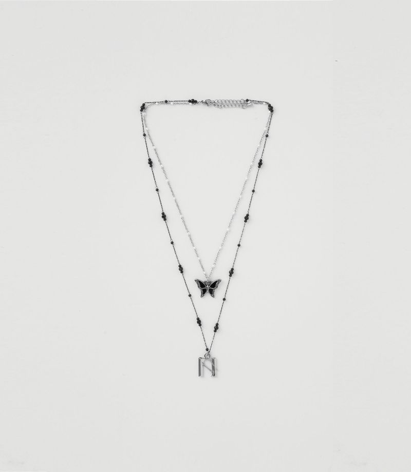 NEWALRIN（ニューアリン）の「NEWALRIN BUTTERFLY Double-Layer Necklace（Accessories）」