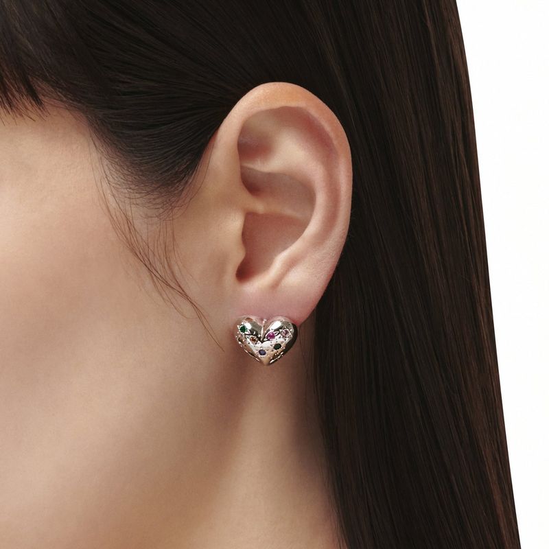 Multi Heart Earrings