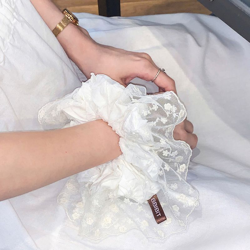 Double Lace Scrunchies