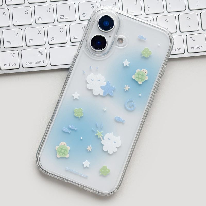 [Gel-hard] Melon sea Phone case (only case)