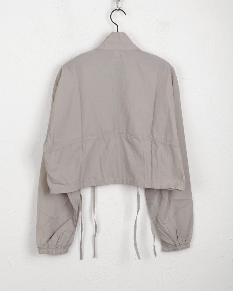 Cult Nylon Strap Corset Cropped Windbreaker