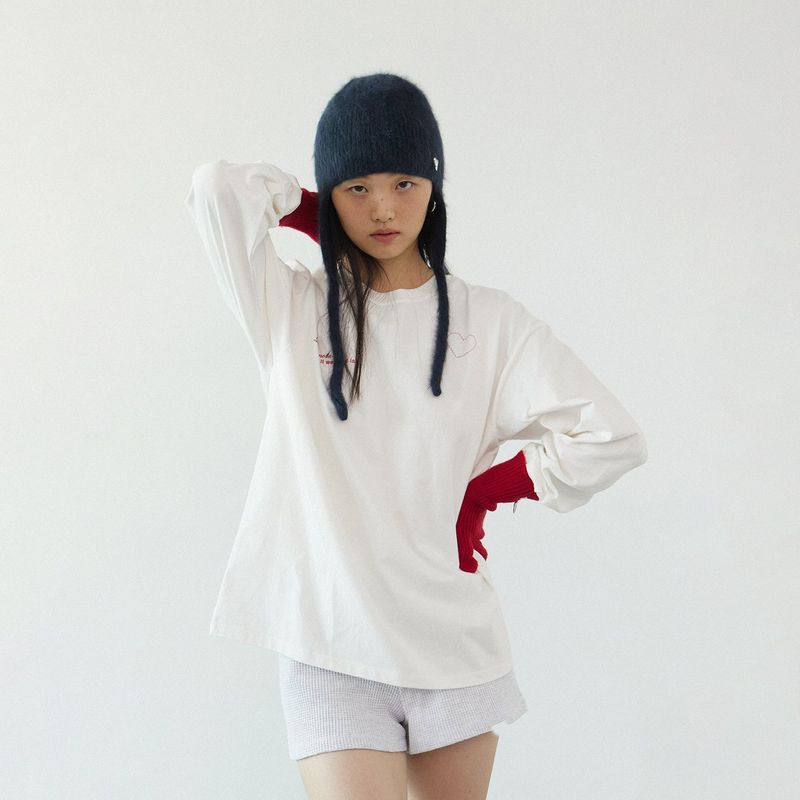 Love more t-shirt_ivory