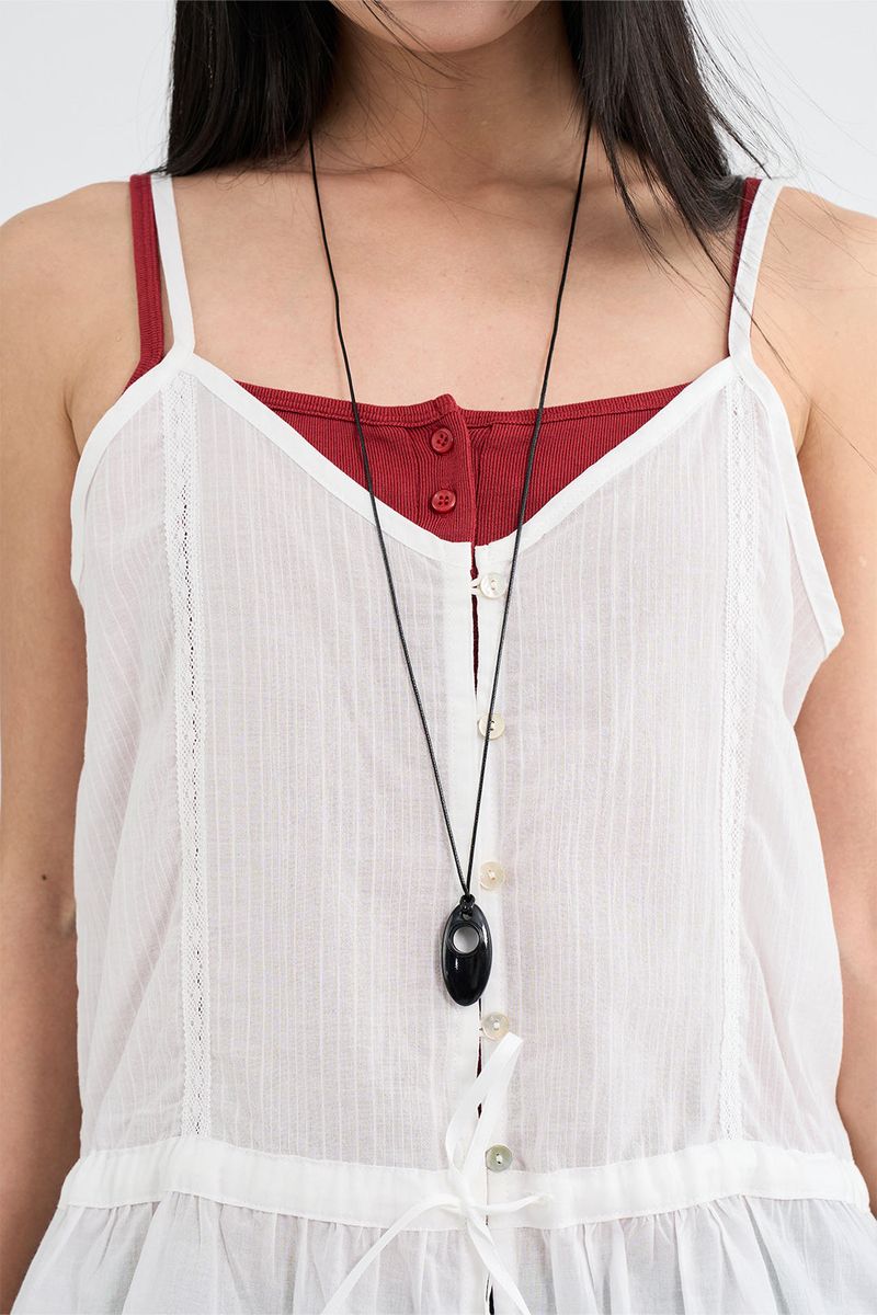 Raucohouse（ラウコハウス）の「Hole pendant strap necklace（Accessories）」