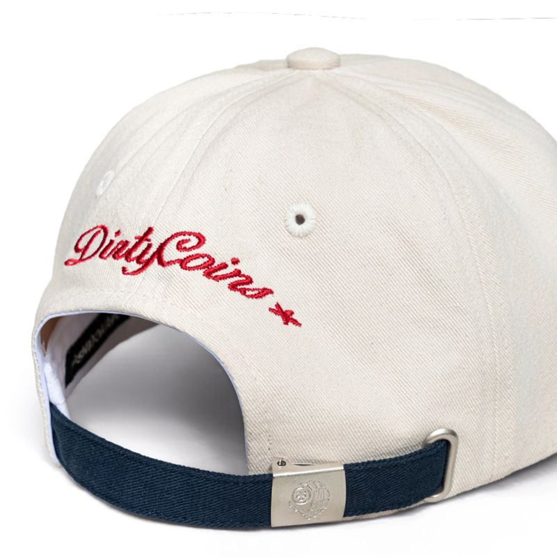Cap DirtyCoins Patch Logo Two Tone Cream Navy