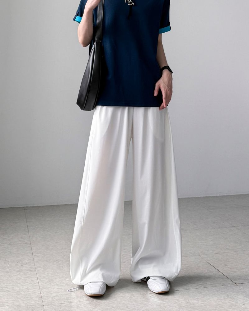 Ice Curve Wide Pants