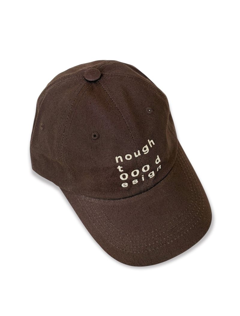 000Design Logo Ball Cap / Brown