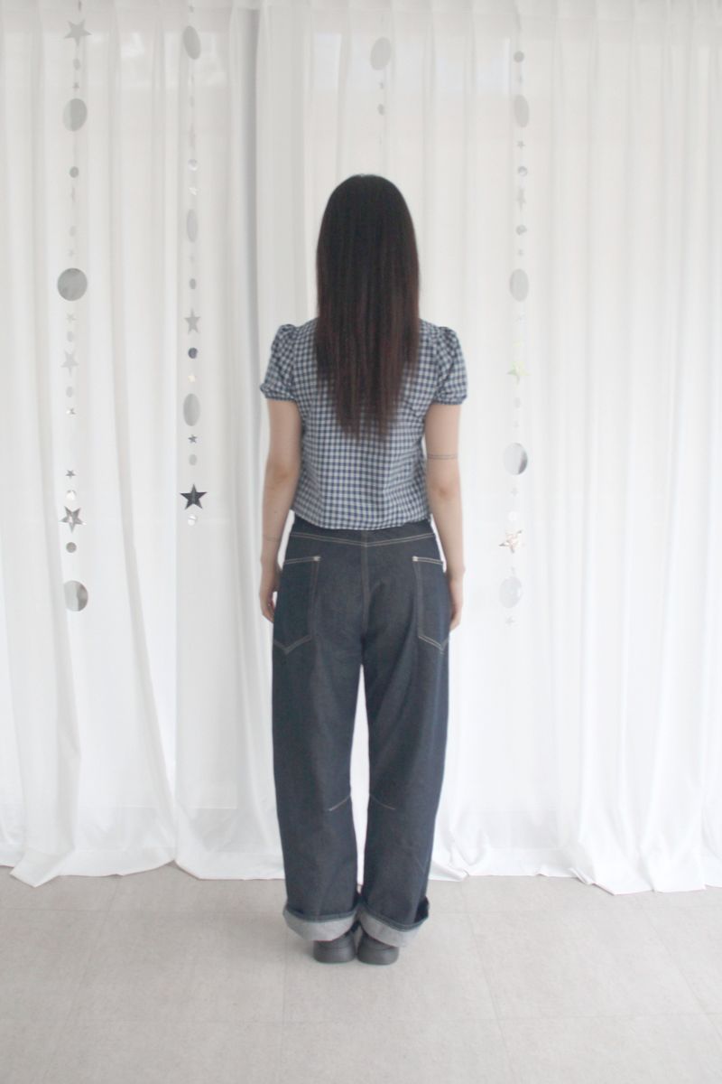Wave point denim