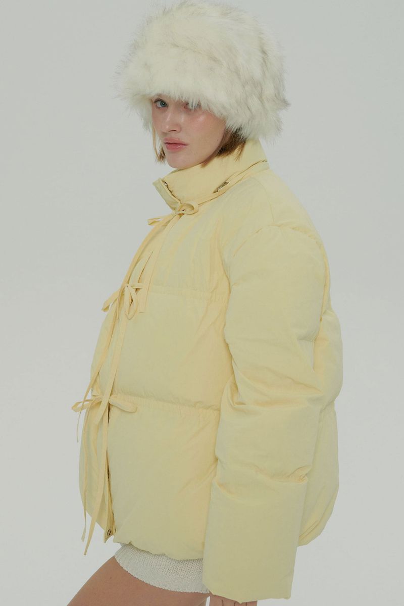 STRAP DOWN JACKET / YELLOW