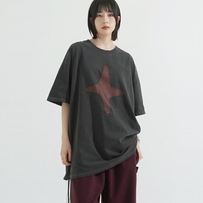 Esper pigment dyeing over t-shirt