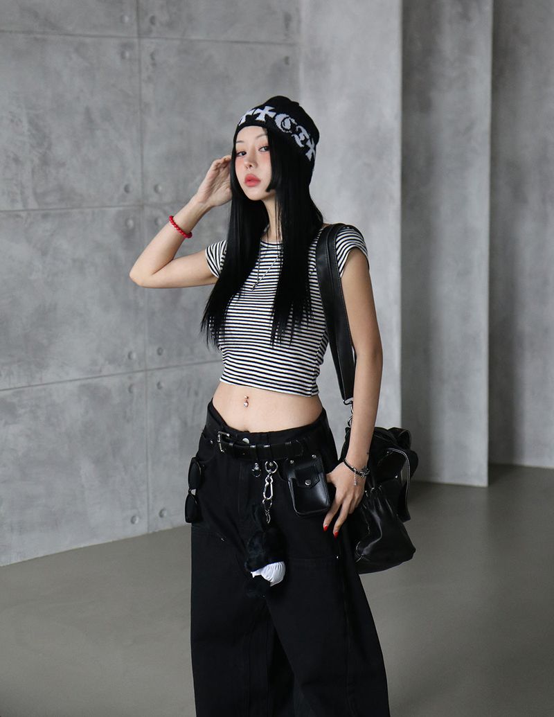 [UNISEX] サマーレタリングクロスビーニー