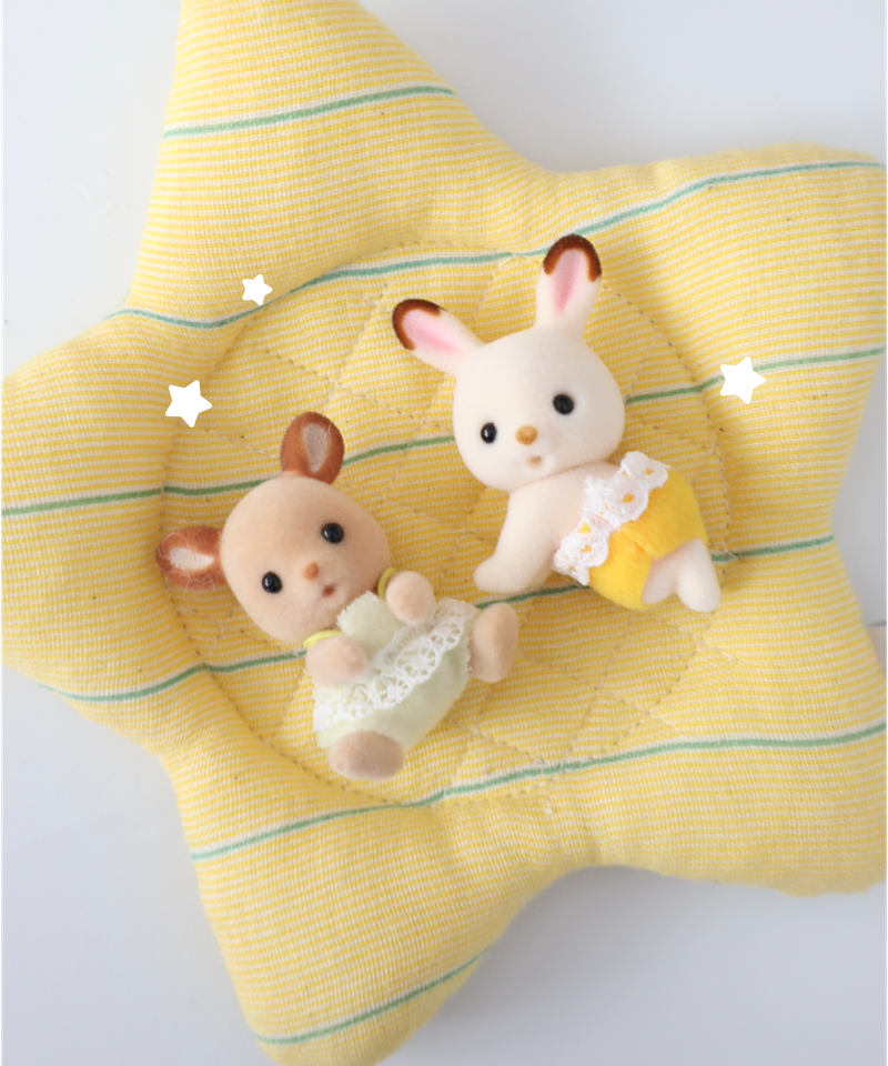 fluffy star plate - lemon ade