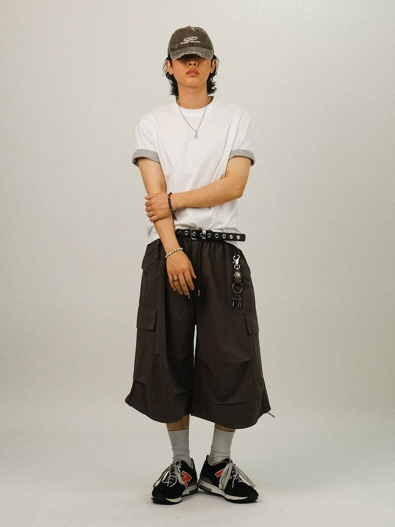 HA Roll-up Layered Muscle Fit 1/2 T