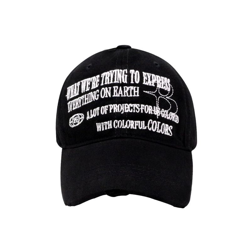 blackpurple（ブラックパープル）の「Luxe Washing Ball Cap (3カラー)（Hats）」