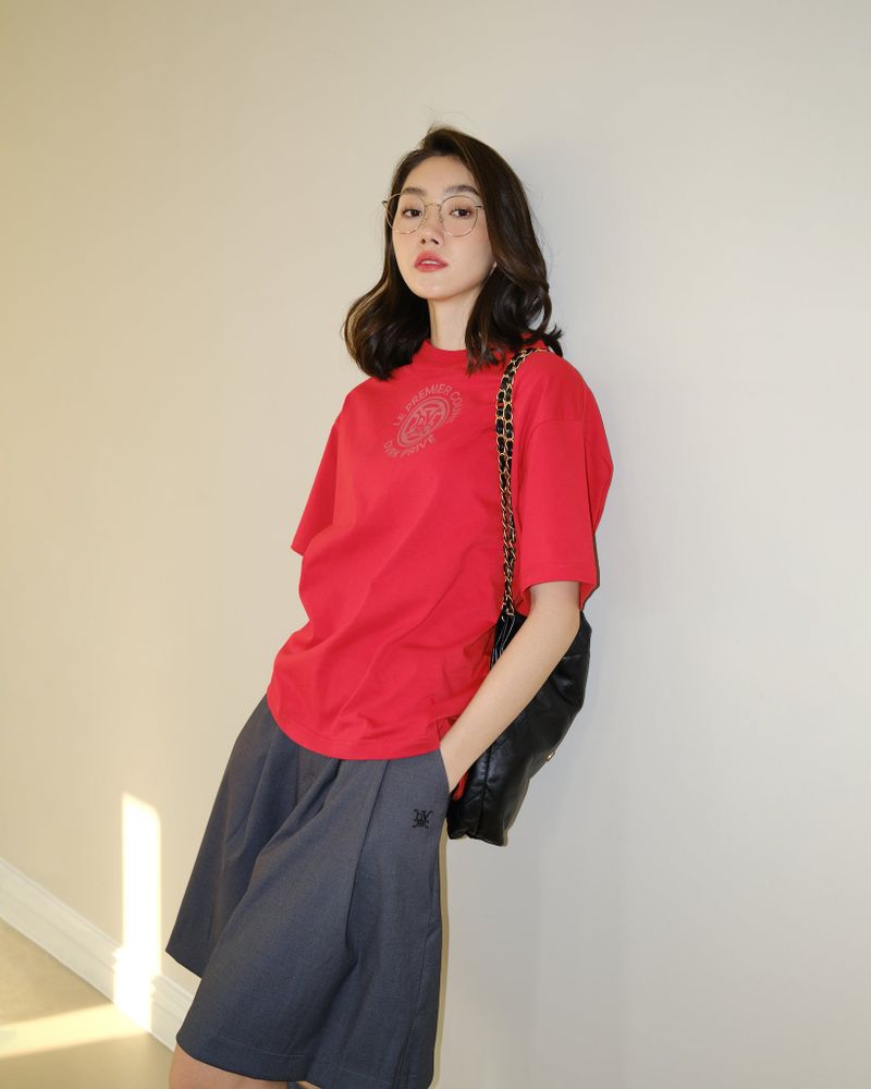 DVRK（ダーク）の「DVRK PRIVÉ PREMIER 23 LOGO TEE - RED（Tops）」